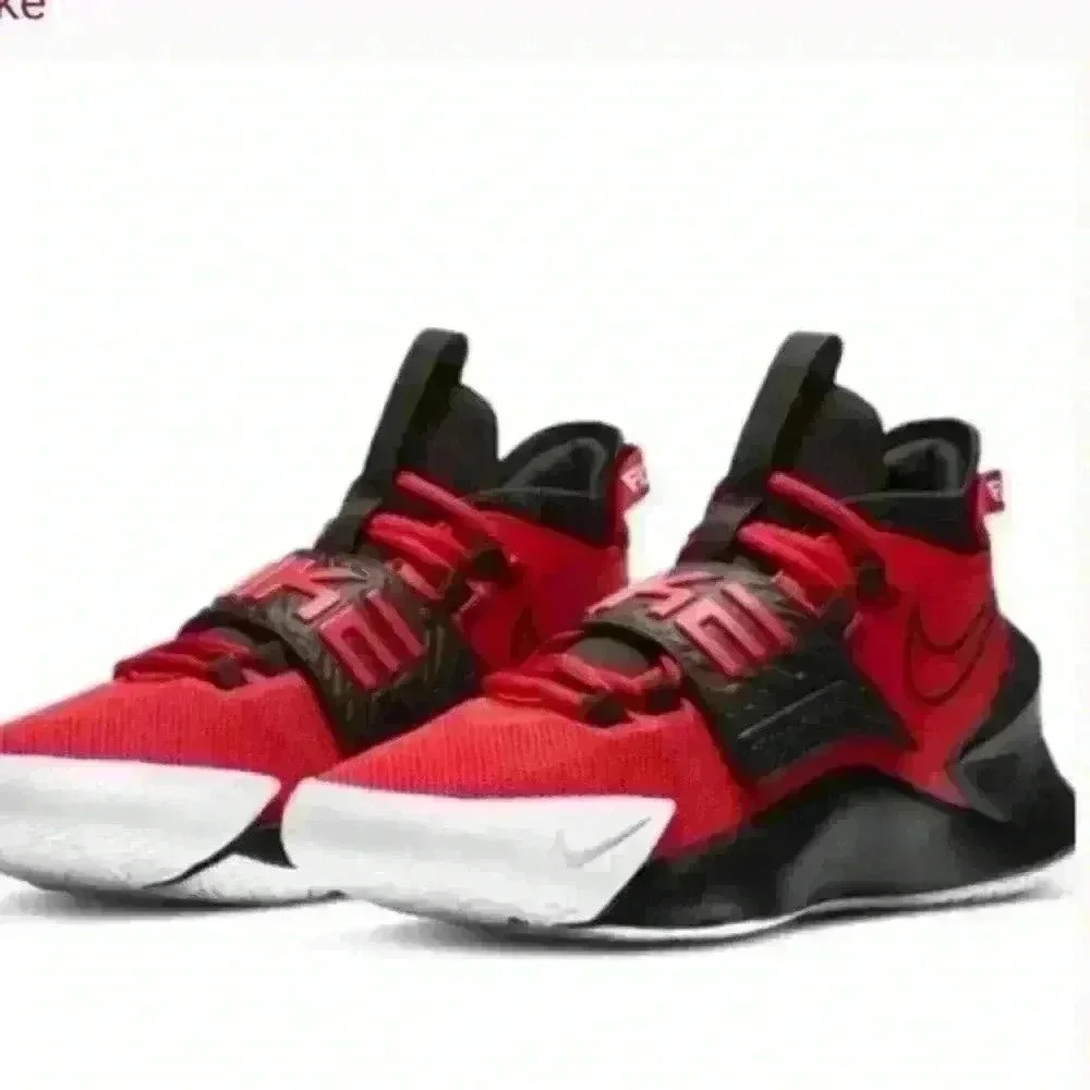 Nike‎ Future Court 3 Red/Black Little/Big Sneakers Size 6.5Y